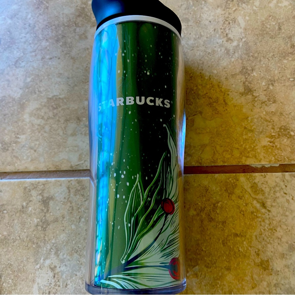 Starbucks Holiday Insulated Green Travel Tumbler